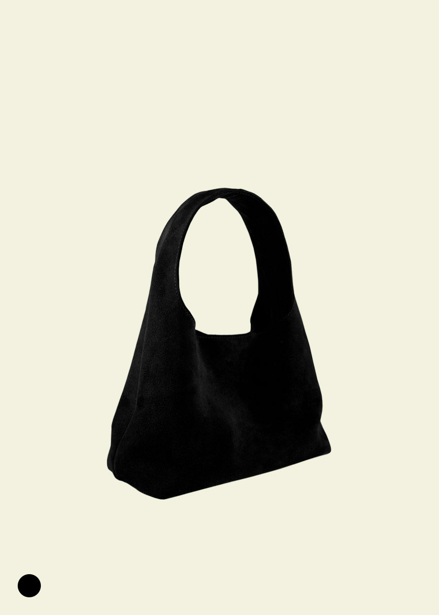 TERRA Noir Mini slouchy bag