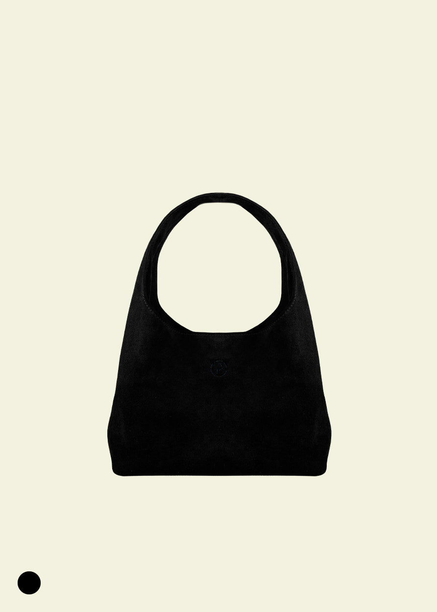 TERRA Noir Mini slouchy bag